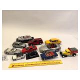 Group lot of die cast toy cars