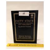 Fifty State Quarter Folder, Deluxe Edition;