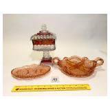 Vintage Westmoreland Glass Wedding Box; does have