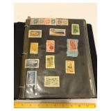 Binder of foreign stamps