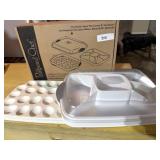 Pampered Chef Chillzanne Rectangular Server
