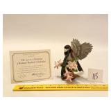 2002 Christmas Chestnut Backed Chickadee Bird