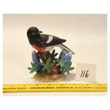 Lenox Painted Redstart Bird Figurine