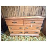 Vintage Dresser; approx. 33 in T x 50 in L x 18