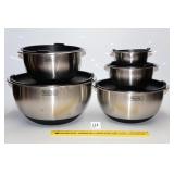 5-Piece Set of Viking Stainless Steel Mixing