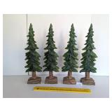 (4) Tall Resin Trees         Located in Basement