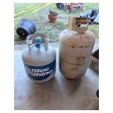 (2) Propane Tanks        Located in Garage 2