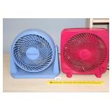 (2) Desk Fans          Located in Laundry Room
