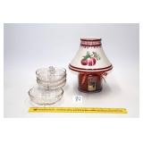 Pfaltzgraff 'Delicious' Pattern Candle Shade w/
