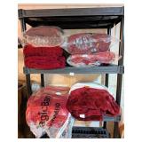 Group of fleece blankets & throws; (blankets