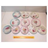 Vintage Floral Dessert Plates & Bowls
