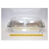 Glass Baking Dish, marked France; approx 9 1/2 x