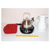 GE Single Burner Hot Plate, Plastic Carafe &