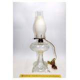 Clear Glass Table Lamp