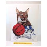 Don Engler print: 'Wildcat Basketball' w/
