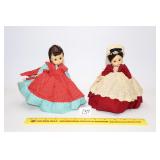 (2) Madame Alexander 'Alexander-kins' dolls: 'Jo'