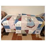 (2) Decorative Wall Hanging Quilts; appear to be
