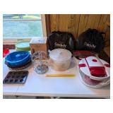 Group of Kitchen Items        Located in Basement