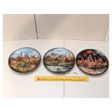 (3) Russian Decorative Plates        Located in