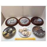 Group of Decorative Animal & Floral Plates