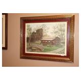 Framed print 'Spring at Maker's Mark Distillery'