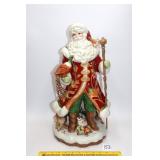 Fitz & Floyd Ceramic Santa Figurine: 'Bountiful