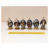 (6) Franklin Mint House of Faberge Life of Christ