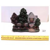 Hawthorne Village Thomas Kinkaide resin house w/