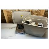 Dishes and More in Tote with Lid