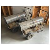 2 - Shop Heaters, FOR PARTS OR REPAIR