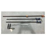 3 Pipe Clamps and a Bar Clamp