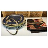 Calf Ropes and Saddle Blanket