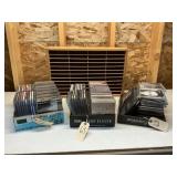 Music CDs and CD Holder