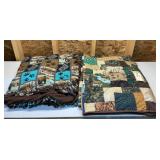 Handmade Quilt and Tie Blanket