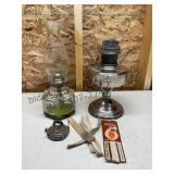 Aladdin Lamp Base, Hurricane Lamp, & Lamp Parts