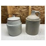 Earthenware Jar and Jug