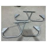 Pair of Metal Picnic Table Legs