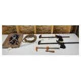 Bar Clamps, Rope, and Bungees