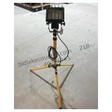 Single Shop Light on Stand