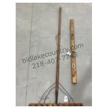 Vintage Rake and Level