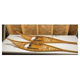 Ojibwe Wooden Snow Shoes