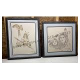 2 Native American Art Prints