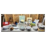 Casseroles, Cutting Boards, Knives, & More