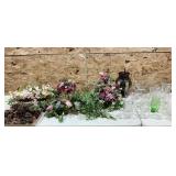 Vases, Wreaths, & Flowers