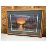 "Evening Shadow" Art Print by Derk Hansen