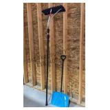 Roof Rake and Snow Shovel
