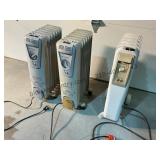 3 - Radiator Style Space Heaters