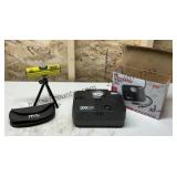 Portable Laser Level and Air Compressor