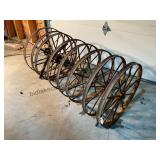 Set of 8 Steel Wheels Lot 2