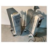 2 - Radiator Style Electric Space Heaters